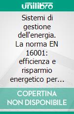 Sistemi di gestione dell'energia. La norma EN 16001: efficienza e risparmio energetico per competere. E-book. Formato PDF ebook