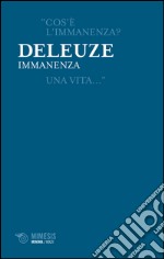 Immanenza. E-book. Formato EPUB ebook