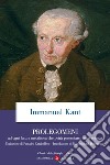 Prolegomeni ad ogni futura metafisica. E-book. Formato EPUB ebook di Immanuel Kant