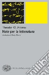 Note per la letteratura. E-book. Formato EPUB ebook