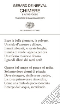 Chimere e altre poesie. E-book. Formato EPUB ebook di Gérard de Nerval