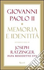 Memoria e identità. E-book. Formato PDF ebook