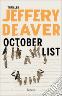 October list. E-book. Formato EPUB ebook di Jeffery Deaver