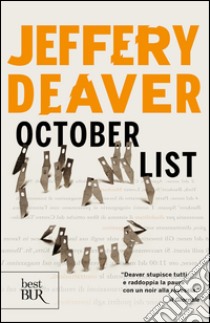 October list. E-book. Formato EPUB ebook di Jeffery Deaver