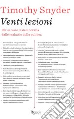 Venti lezioni. Per salvare la democrazia dalle malattie della politica. E-book. Formato EPUB ebook