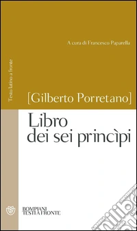 Libro dei sei princìpi. Testo latino a fronte. E-book. Formato PDF ebook