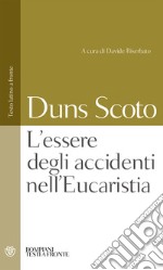 L'essere degli accidenti nell'Eucaristia: testo latino a fronte. E-book. Formato PDF ebook