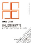 Biglietti d'invito per una semiotica marcata. E-book. Formato EPUB ebook di Paolo Fabbri