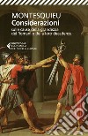 Considerazioni sulle cause della grandezza dei romani e della loro decadenza: Dialogo tra Silla ed Eucrate. E-book. Formato EPUB ebook