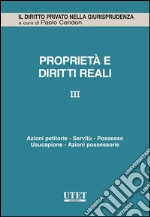 Propietà e diritti reali - vol. 3. E-book. Formato EPUB ebook