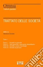 Trattato delle società - Tomo I. E-book. Formato PDF ebook