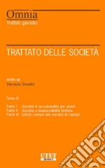 Trattato delle società - Tomo III. E-book. Formato PDF ebook