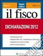 Dichiarazioni 2012. E-book. Formato PDF ebook