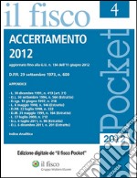 Accertamento 2012. E-book. Formato PDF ebook