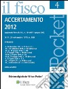 Accertamento 2012. E-book. Formato PDF ebook