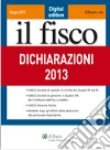 Dichiarazioni 2013. E-book. Formato EPUB ebook di Andrea Sergiacomo