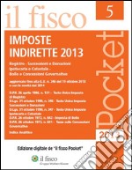 Imposte indirette 2013. E-book. Formato PDF ebook