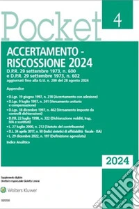 Accertamento - Riscossione 2024. E-book. Formato PDF ebook