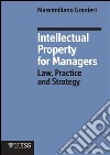 Intellectual Property for Managers. E-book. Formato EPUB ebook