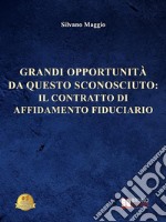 Grandi Opportunità Da Questo SconosciutoIl Contratto Di Affidamento Fiduciario. E-book. Formato EPUB ebook