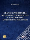 Grandi Opportunità Da Questo SconosciutoIl Contratto Di Affidamento Fiduciario. E-book. Formato EPUB ebook di Silvano Maggio