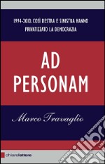 Ad personam. E-book. Formato EPUB ebook