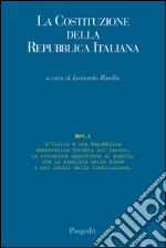 La Costituzione della Repubblica italiana. E-book. Formato EPUB ebook