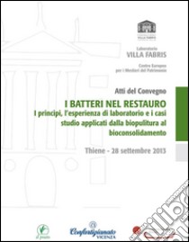 I batteri nel restauroI principi, l'esperienza di laboratorio e i casi studio applicati dalla biopulitura al bioconsolidamento. E-book. Formato Mobipocket ebook di Letizia Becagli