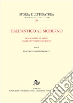 Dall’antico al moderno. Immagini del classico nelle letterature europee. E-book. Formato PDF ebook