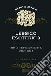 Lessico Esoterico. E-book. Formato EPUB ebook