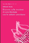 Discorso sulla mozione di conciliazione con le colonie americane. E-book. Formato EPUB ebook