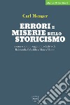 Errori e miserie dello storicismo. E-book. Formato EPUB ebook di Carl Menger