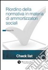 Riordino della normativa in materia di ammortizzatori sociali. E-book. Formato PDF ebook di Valeria Fili