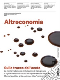 Altreconomia 243 - Dicembre 2021Sulle tracce dell'aceto. E-book. Formato EPUB ebook di AA. VV.