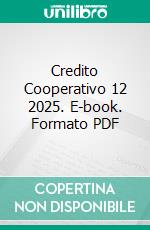 Credito Cooperativo 12 2025. E-book. Formato PDF ebook