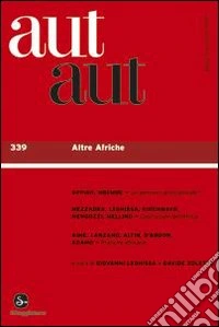 Aut aut 339 - Altre Afriche. E-book. Formato EPUB ebook