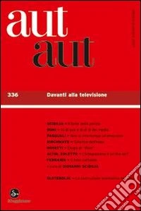 Aut aut. Vol. 336 - Davanti alla televisione. E-book. Formato EPUB ebook