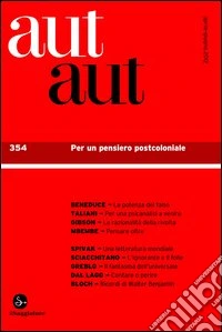 Aut Aut 354. E-book. Formato EPUB ebook