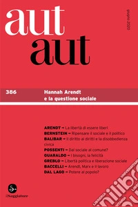 aut aut 386: Hannah Arendt e la questione sociale. E-book. Formato EPUB ebook