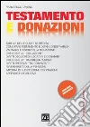 Testamento e donazioni. E-book. Formato EPUB ebook