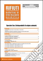 Rifiuti. Bollettino di informazione normativa. Speciale SOA (Sottoprodotti di origine animale). E-book. Formato PDF ebook