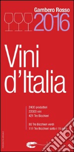 Vini d'Italia 2016. E-book. Formato EPUB ebook