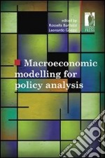 Macroeconomic modelling for policy analysis. E-book. Formato PDF ebook