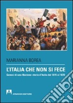 L'italia che non si fece. E-book. Formato PDF ebook