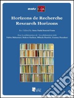 Horizons de Recherche - Research Horizons1. E-book. Formato EPUB ebook