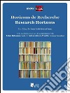Horizons de Recherche - Research Horizons1. E-book. Formato EPUB ebook di Anna Paola Soncini Fratta