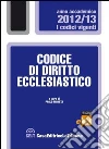 Codice di diritto ecclesiastico. E-book. Formato EPUB ebook
