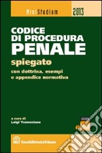 Codice di procedura penale spiegato con dottrina, esempi e appendice normativa. E-book. Formato EPUB ebook