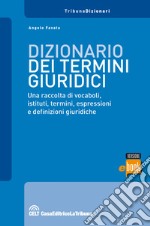 Dizionario dei termini giuridici. Una raccolta di vocaboli, istituti, termini, espressioni e definizioni giuridiche. E-book. Formato EPUB ebook