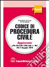 Codice di procedura civile. E-book. Formato EPUB ebook